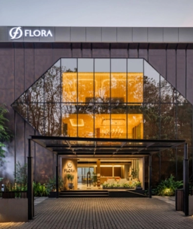 Flora Misty Falls Athirappilly